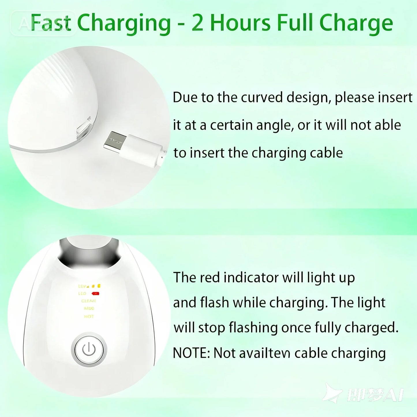 Face and Neck Massager Tools, Portable Facial Beauty Device,Facial Massager with 7 Color LED Lights for Skin Care